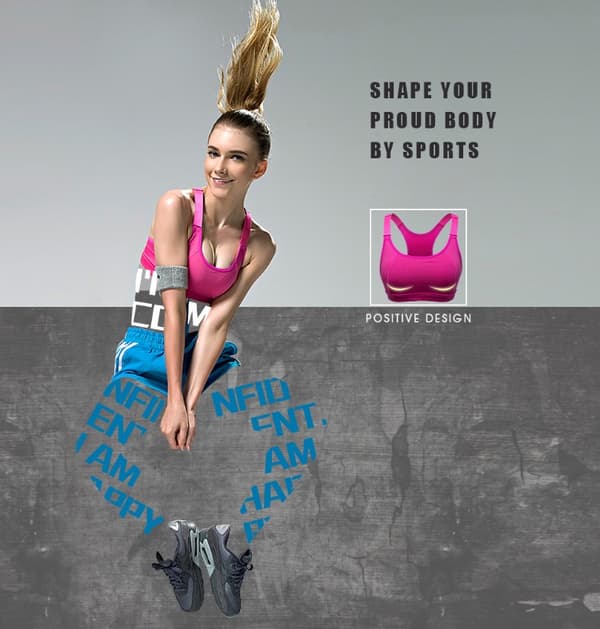 Sport-BH S -LILA-