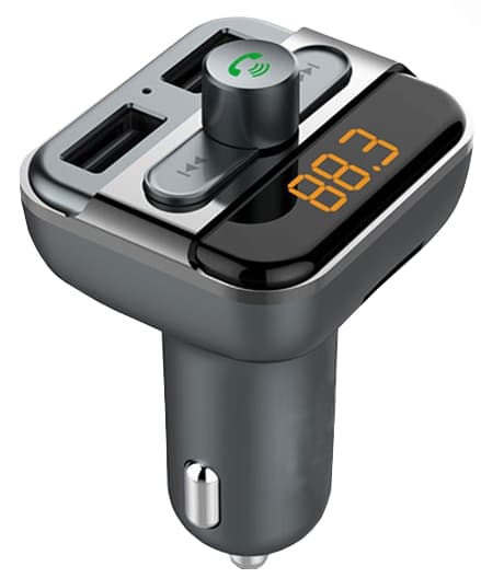 FM-sändare BT20 med Bluetooth, USB-laddning