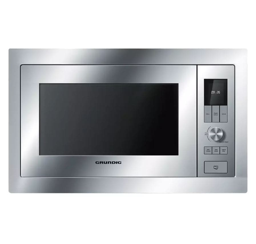 GRUNDIG Mikrovågsugn Rostfri Inbyggnadsbar 20L 900W