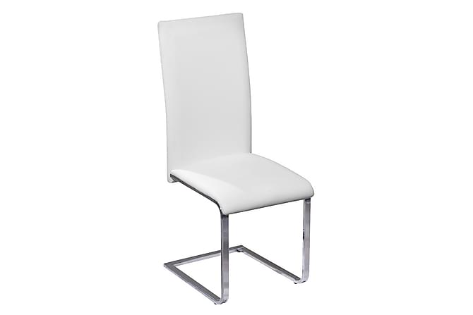ABSOLUTO Bord 160 Villeik + 6 PHOENIX Stol Hvit Innredning Best pris på Furniturebox Garden Chair Stoler Sammenlign
