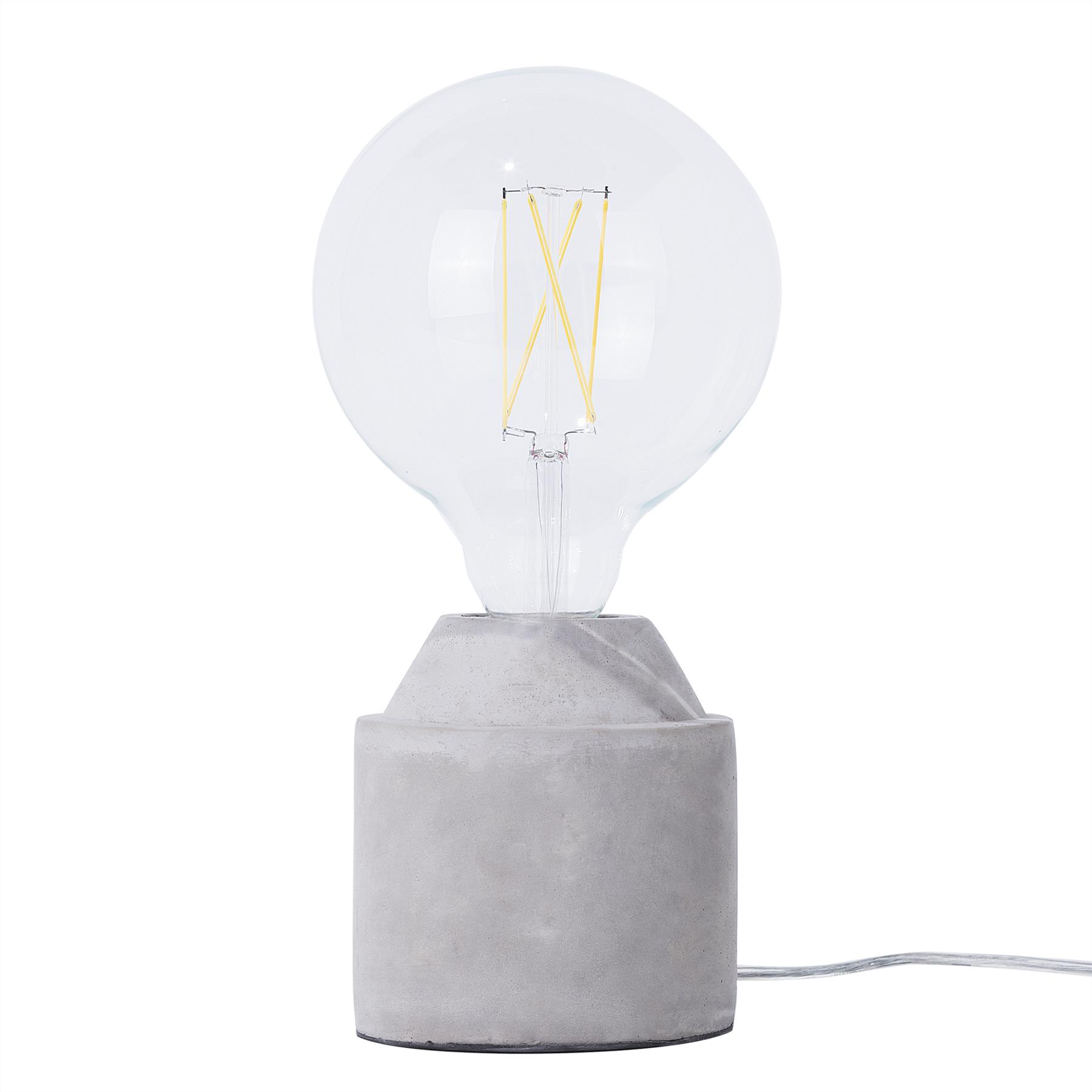 Bordlampe Beton SELLA