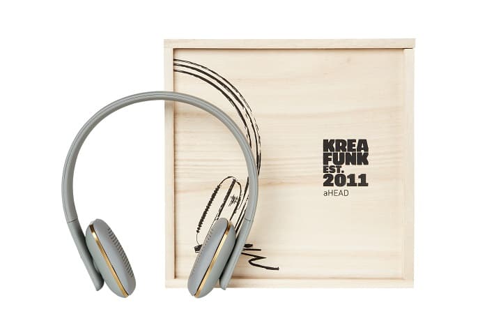 aHEAD - Cool grey BT headset bluetooth