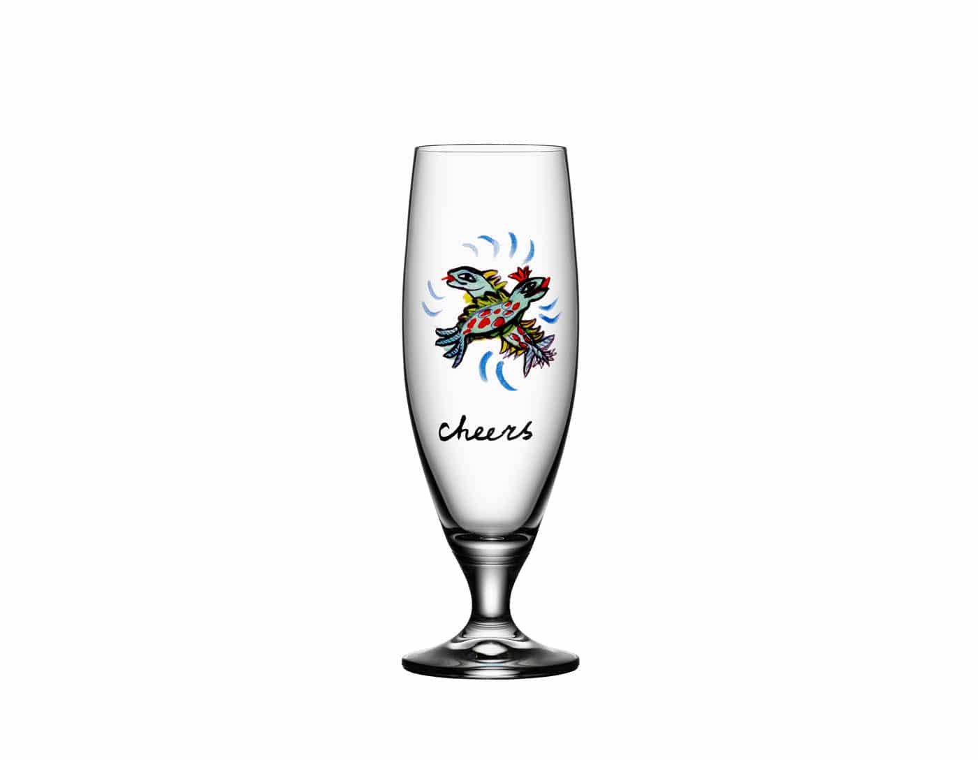 Kosta Boda Friendship Ol Glas Cheers Design Ulrica Hydman Vallien Inredning Och Mobler Cdon Com