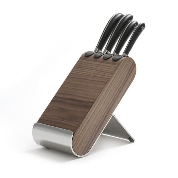 Signature Q Knivblocks 5-dels set Valnöt