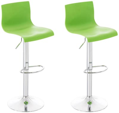 CLP 2-Pack Barstol Hoover Kunststof