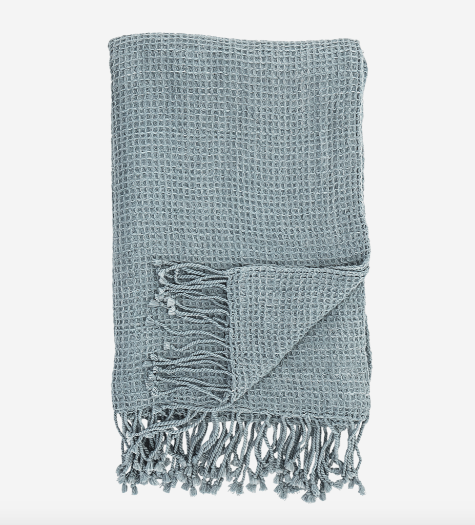 Plaid, Blå, Bomuld