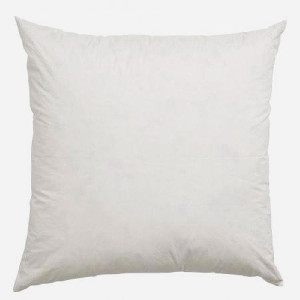 pudefyld med andedun nr 1065 - 80x80 cm - hvid