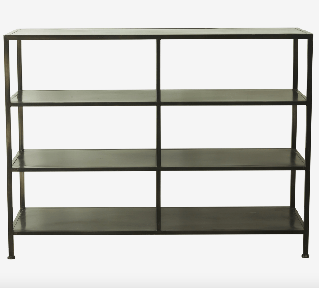Konsolbord m/3 hylder 120x40x90cm
