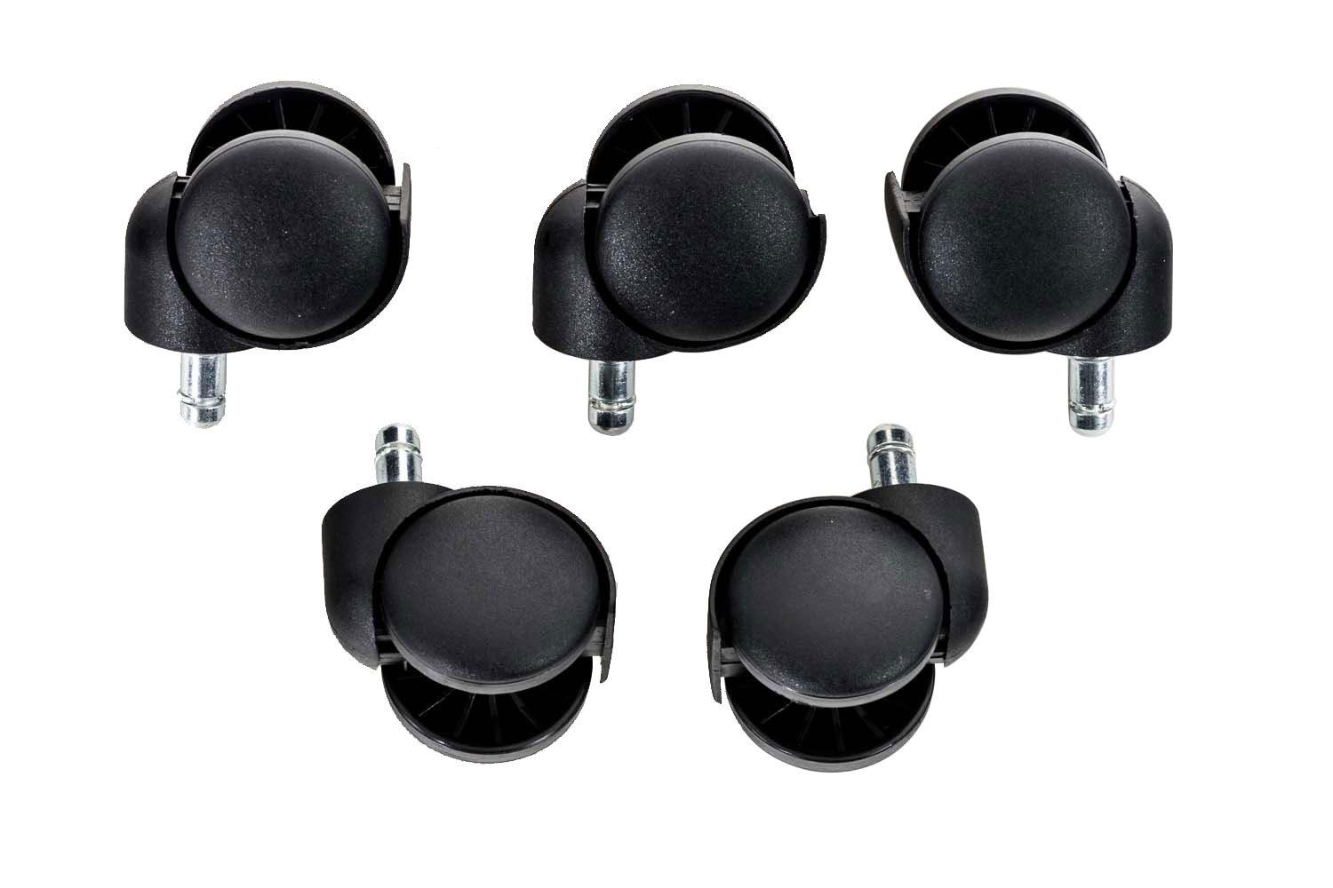 CLP 5-pack Kontorsstolshjul Plast