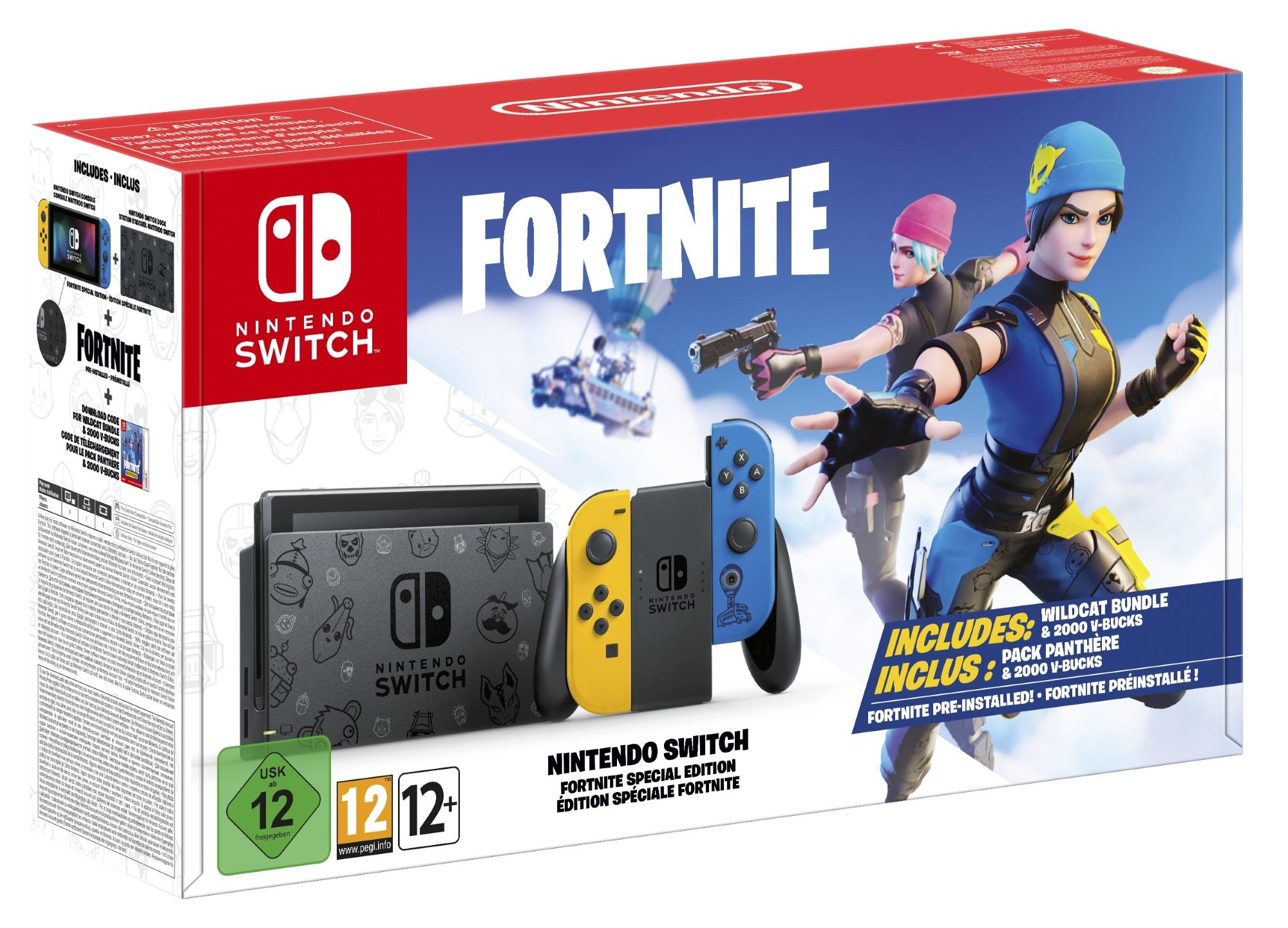 Nintendo Switch Flagship Bundle inc Fortnite Pre Installed