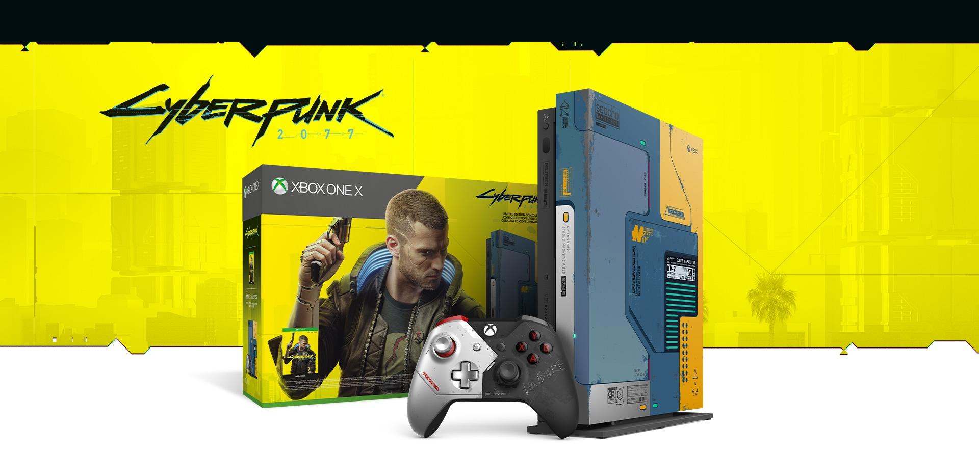 Xbox One X 1TB Cyberpunk Limited Edition