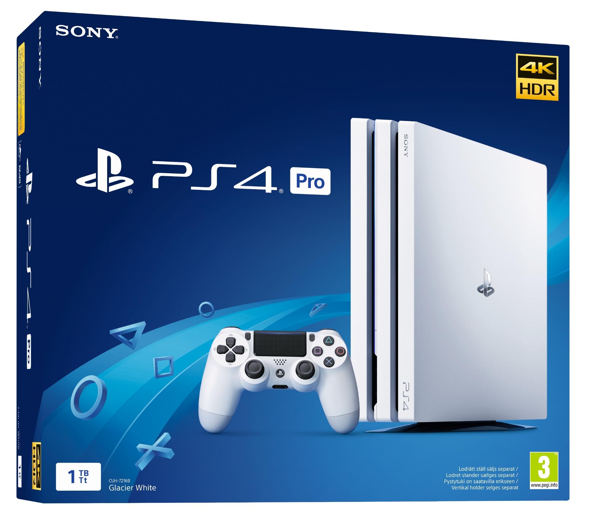 Playstation 4 1TB Pro White