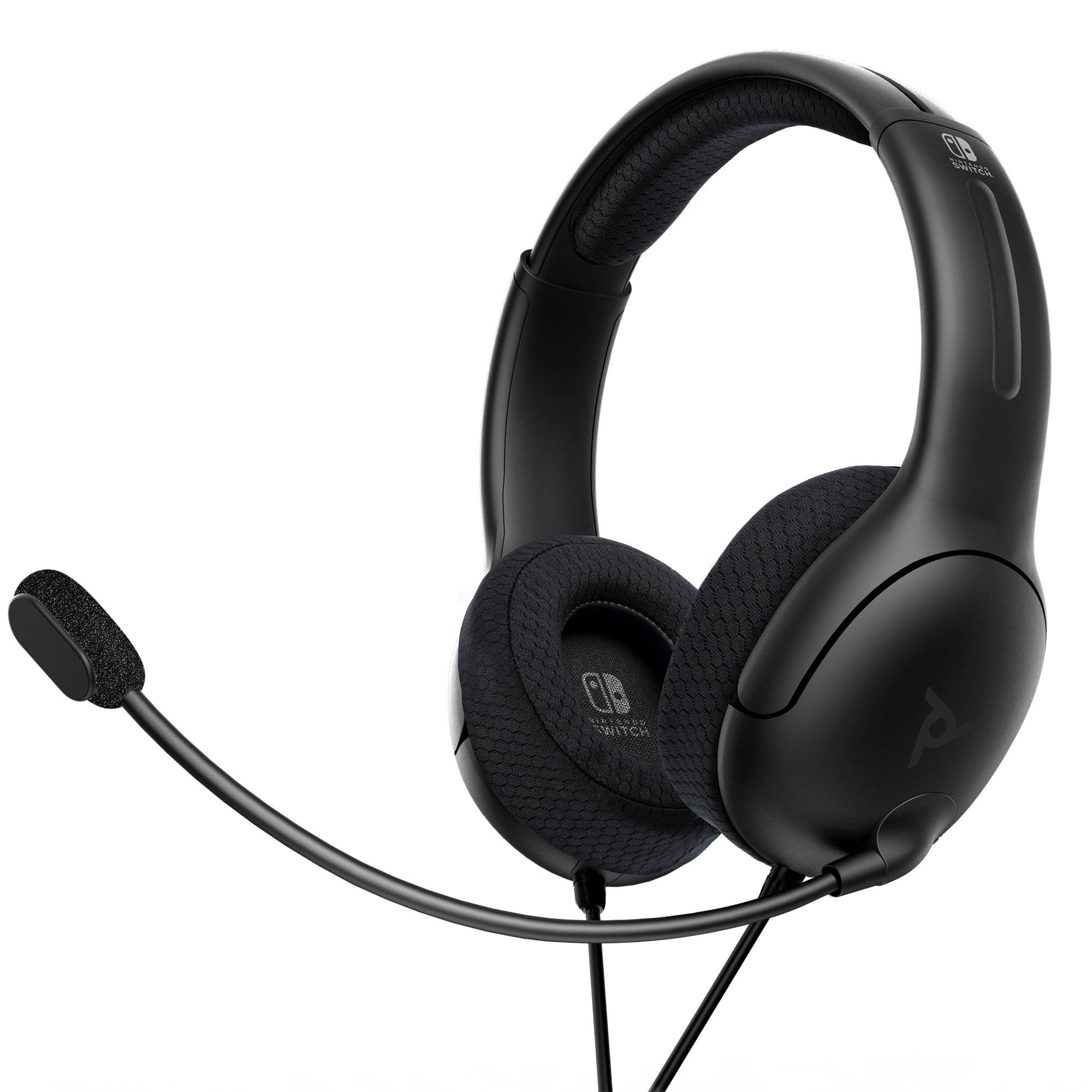 LVL40 Wired Stereo Headset for NS - Black