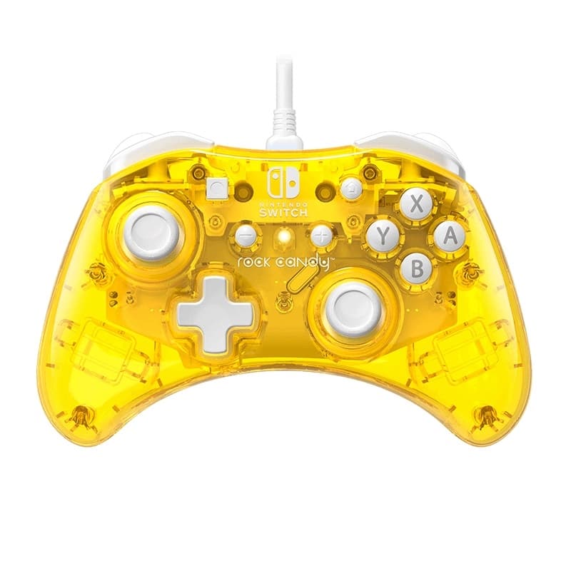 Switch Rock Candy Wired Controller - Pineapple Pop
