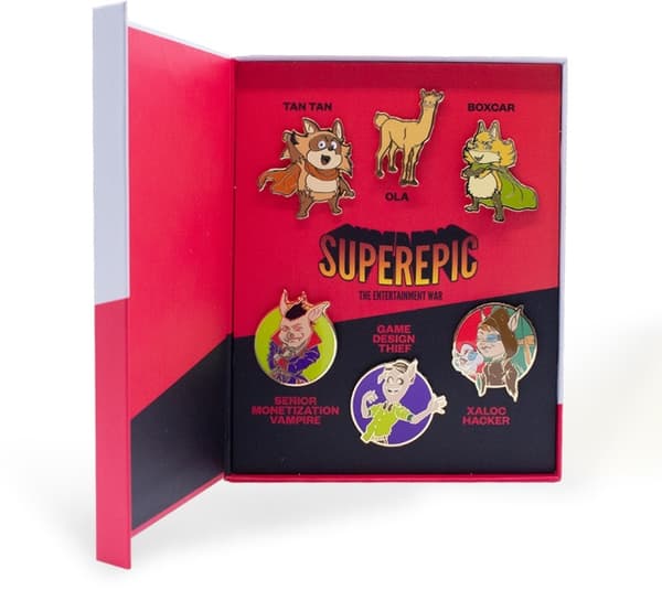 SuperEpic Badge Collectors Edition