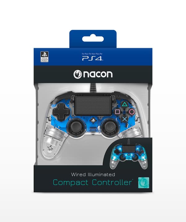 Nacon Compact Controller LED Blue