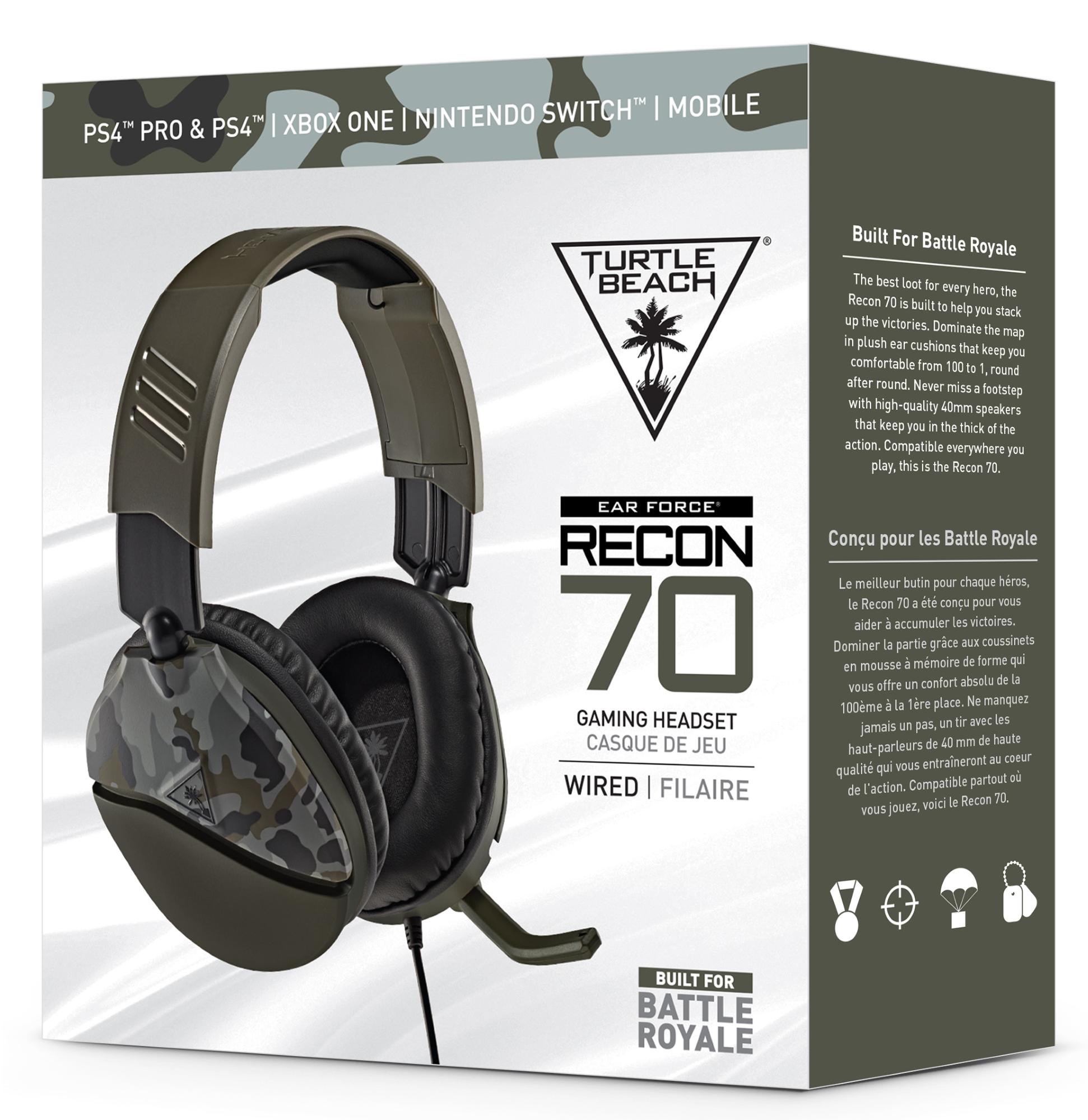 Turtle Beach Recon 70 Green Camo