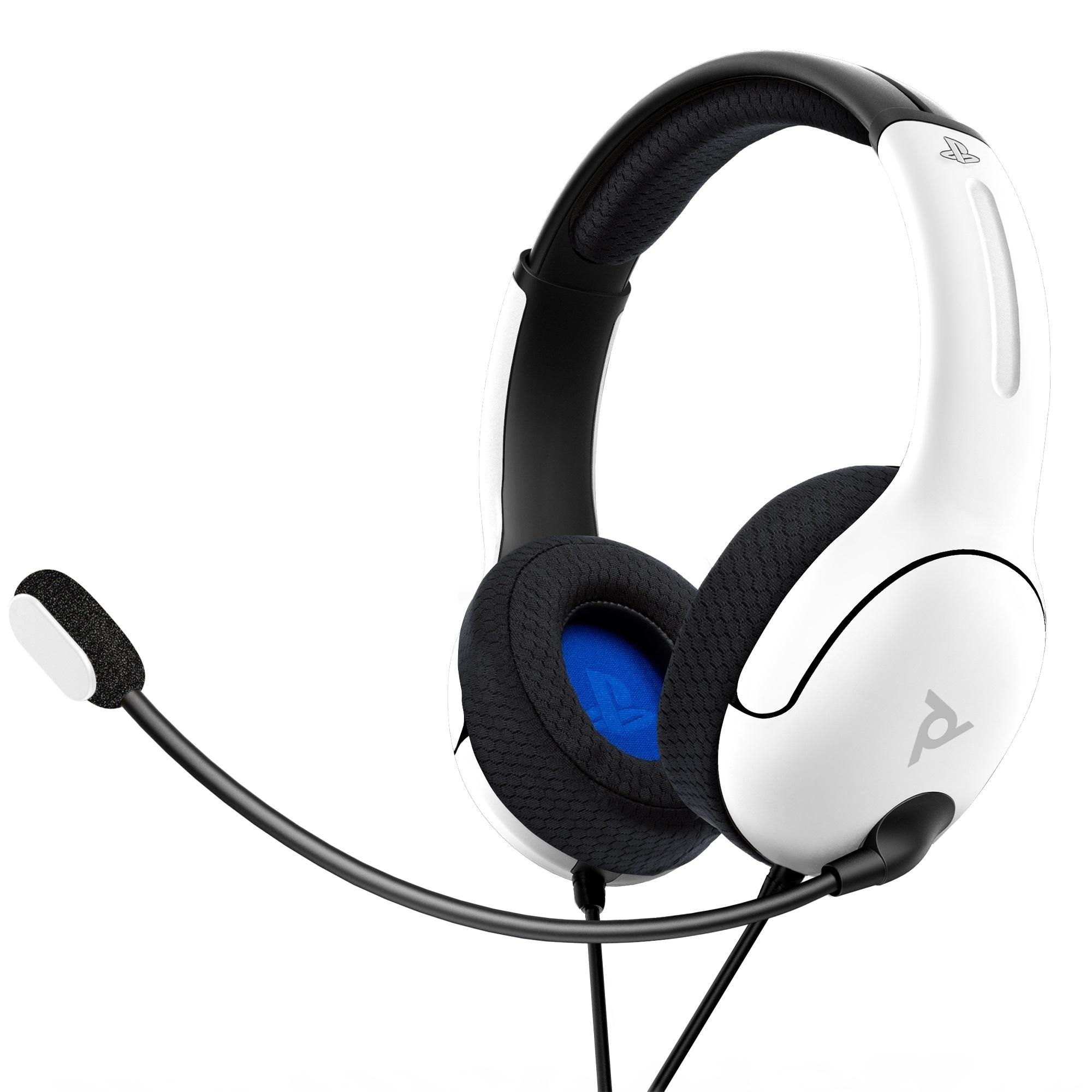 LVL40 Wired Stereo Headset White