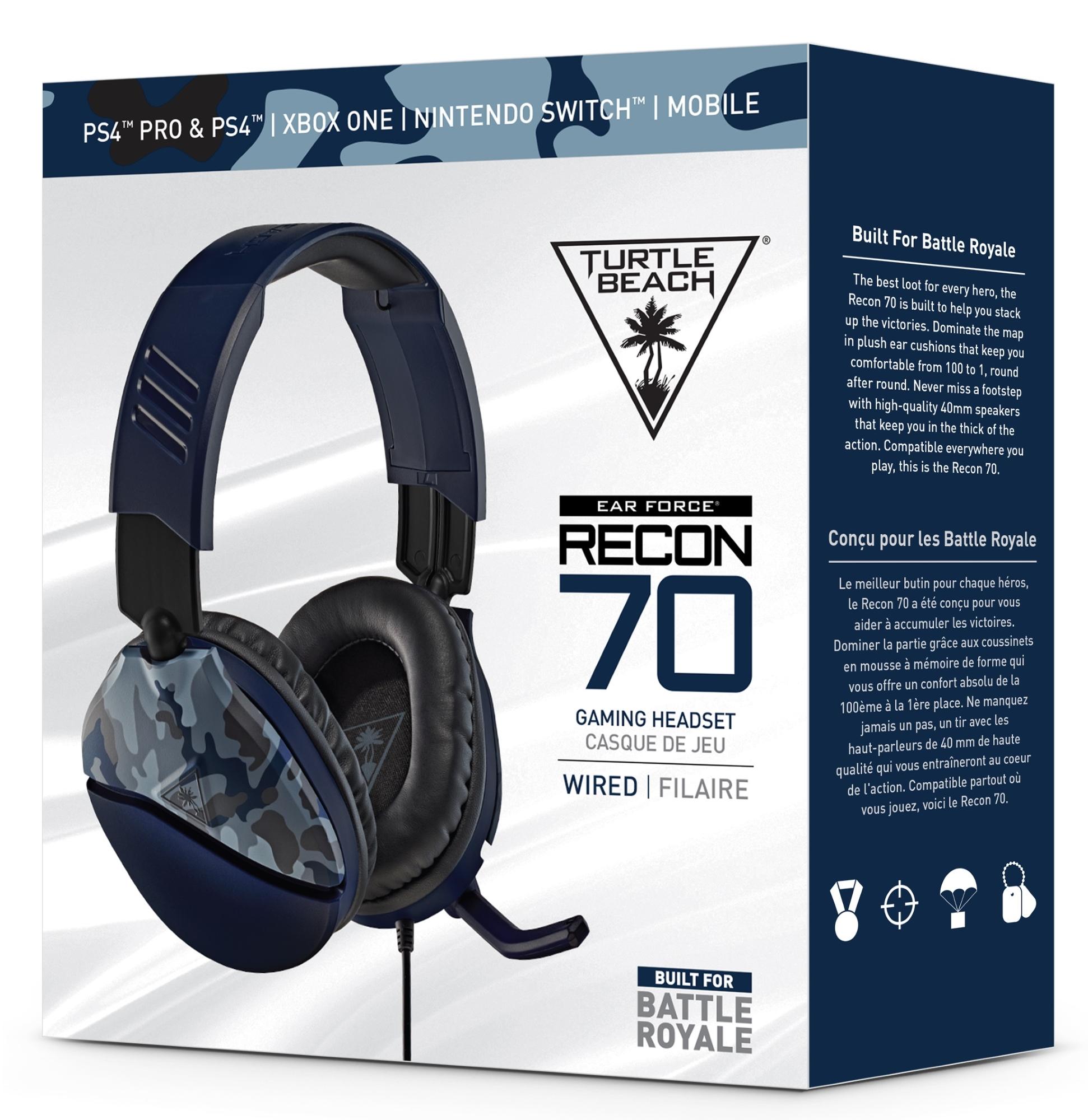 Turtle Beach Recon 70 Blue Camo