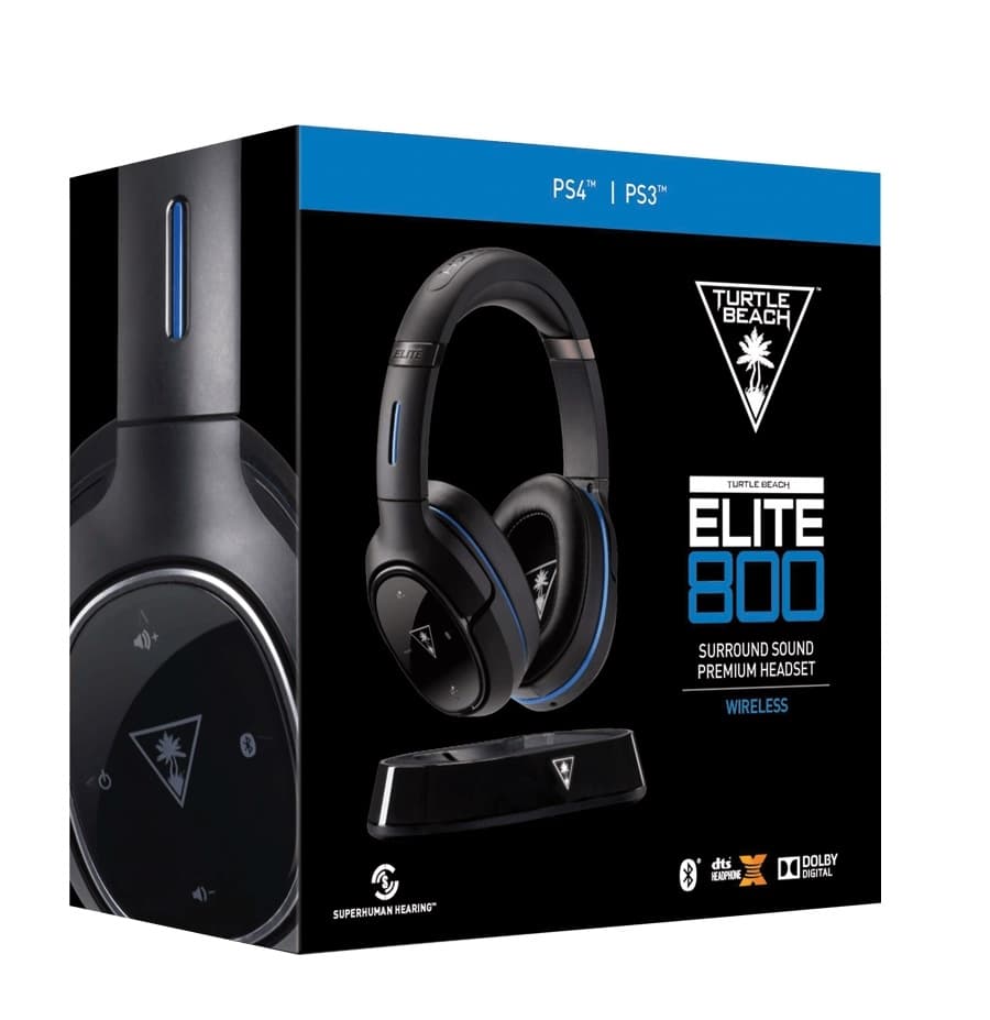 Turtle Beach Elite 800 Premium Wireless Surround Sound Gaming Headset For Ps4 Pro And Ps4 Cdon