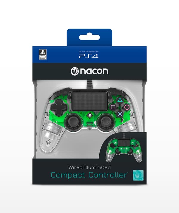 Nacon Compact Controller LED Green