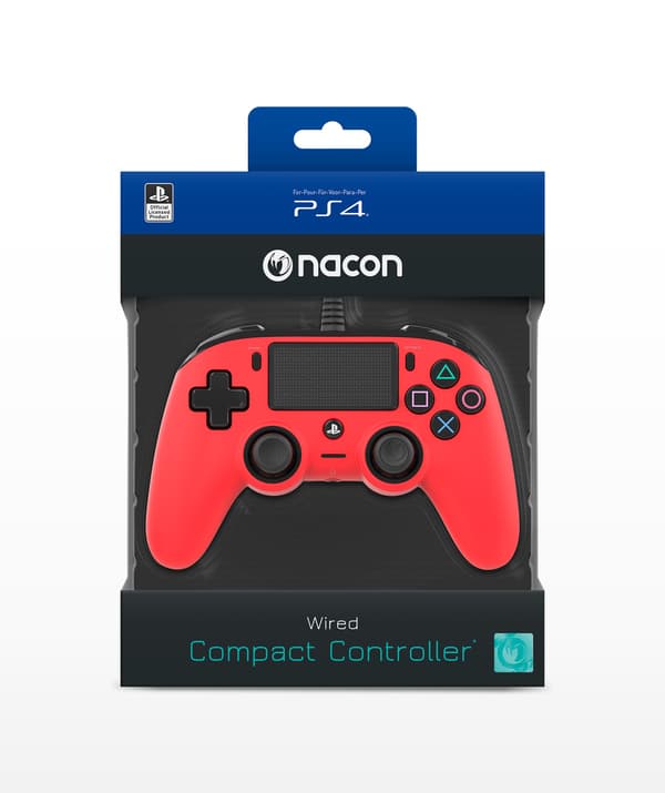 Nacon Compact Controller Red