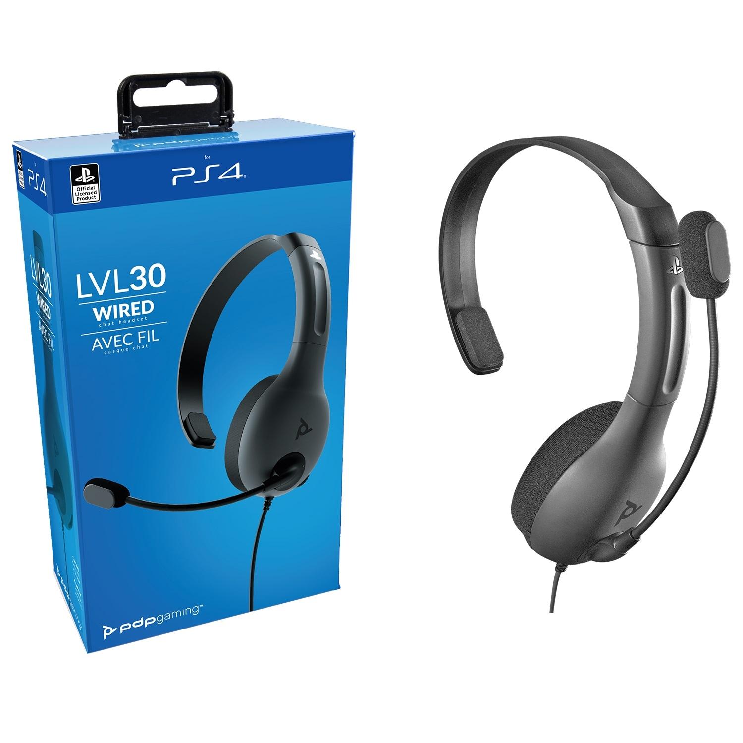 PDP LVL30 Chat Headset for PS4