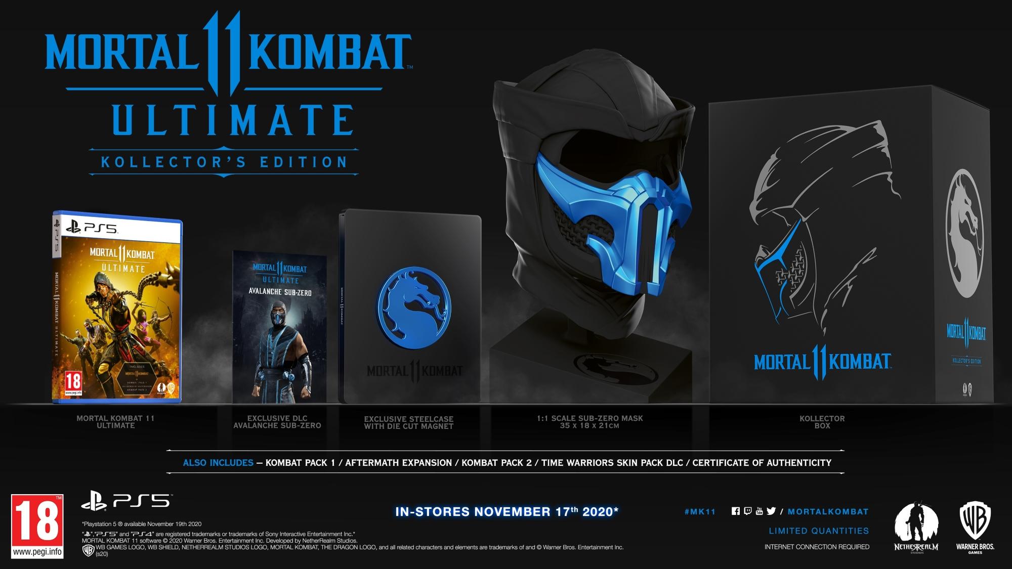 Mortal Kombat 11 Ultimate Kollectors Edition