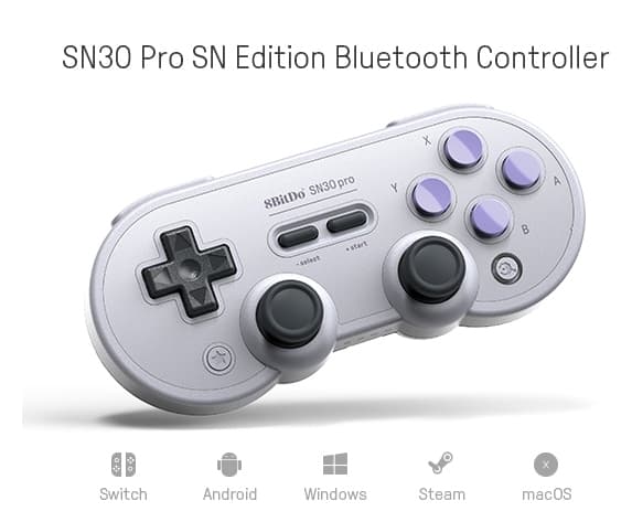 8Bitdo SN30 Pro SN Edition Gamepad