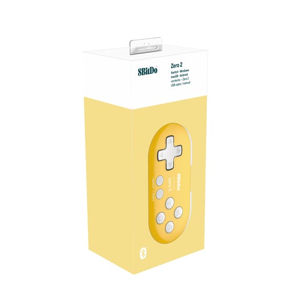 8BitDo Zero 2 Yellow Edition