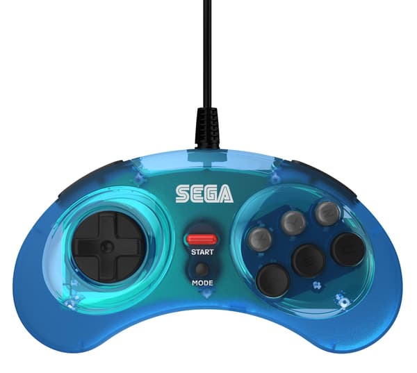 Retro-Bit SEGA Mega D. 8-B USB Blue