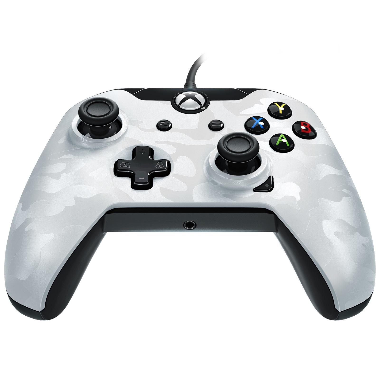 PDP Wired Controller White Camo XB1