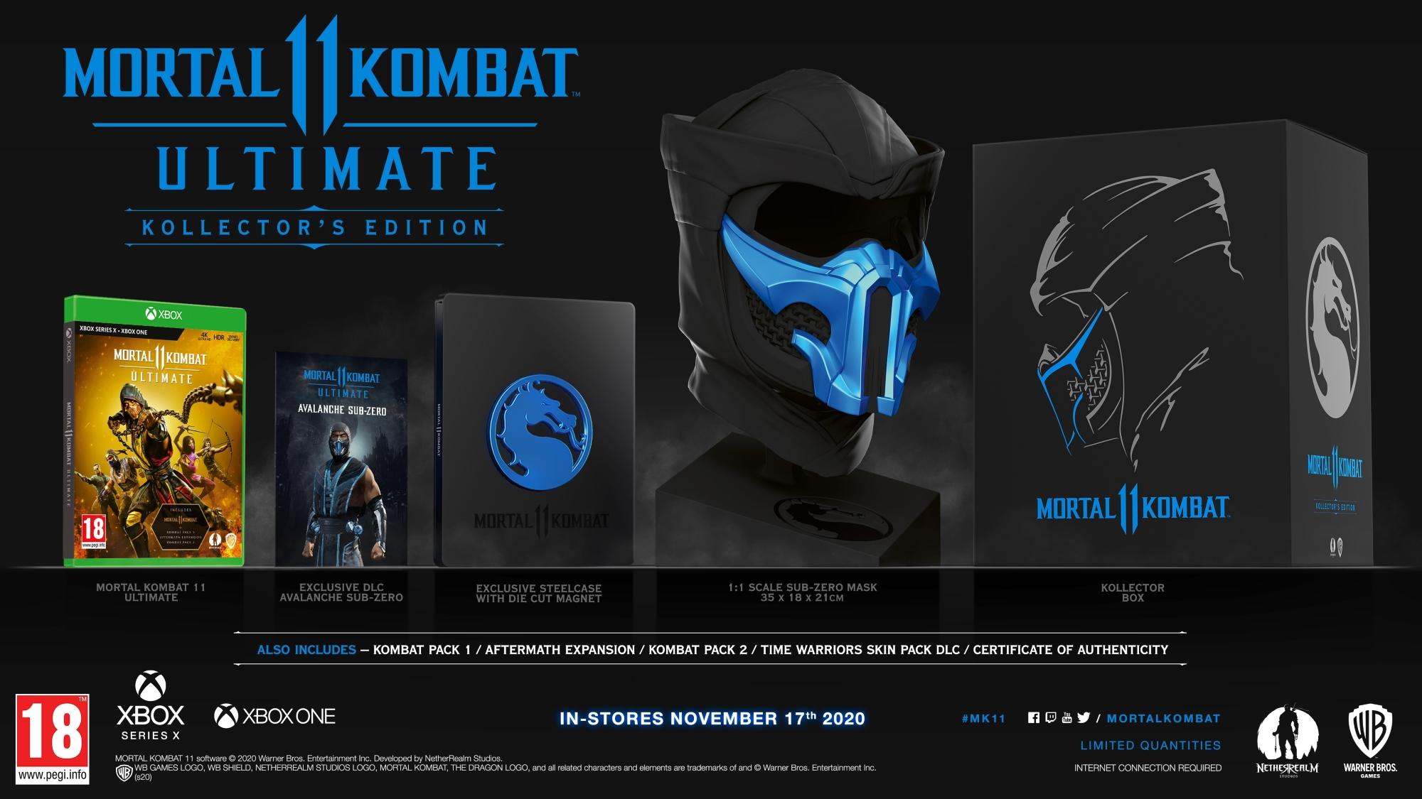 Mortal Kombat 11 Ultimate Kollectors Edition