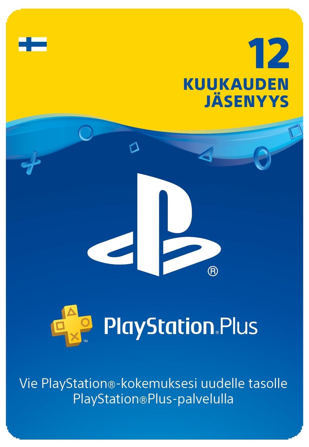 PlayStation® Plus: 12 Kuukauden Jäsenyys (Finland)
