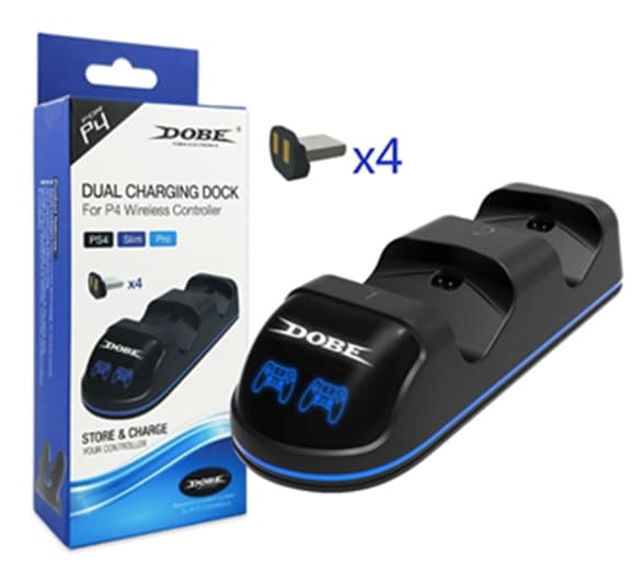 Trådlös Laddstation till PS4/SLIM/PRO