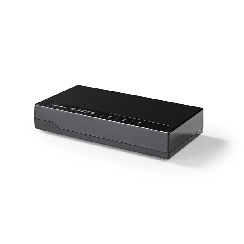 Netværksswitch | 5 porte | 1 Gbps | LED-indikatorlamper