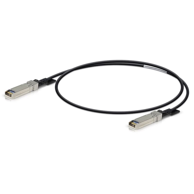Ubiquiti UniFi SFP+ Cable, 1m, DAC, 10Gbps, black