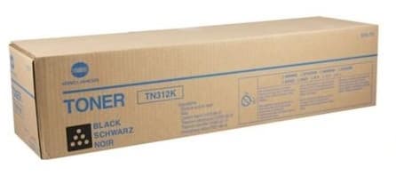 Konica Minolta TN312K Toner - Svart