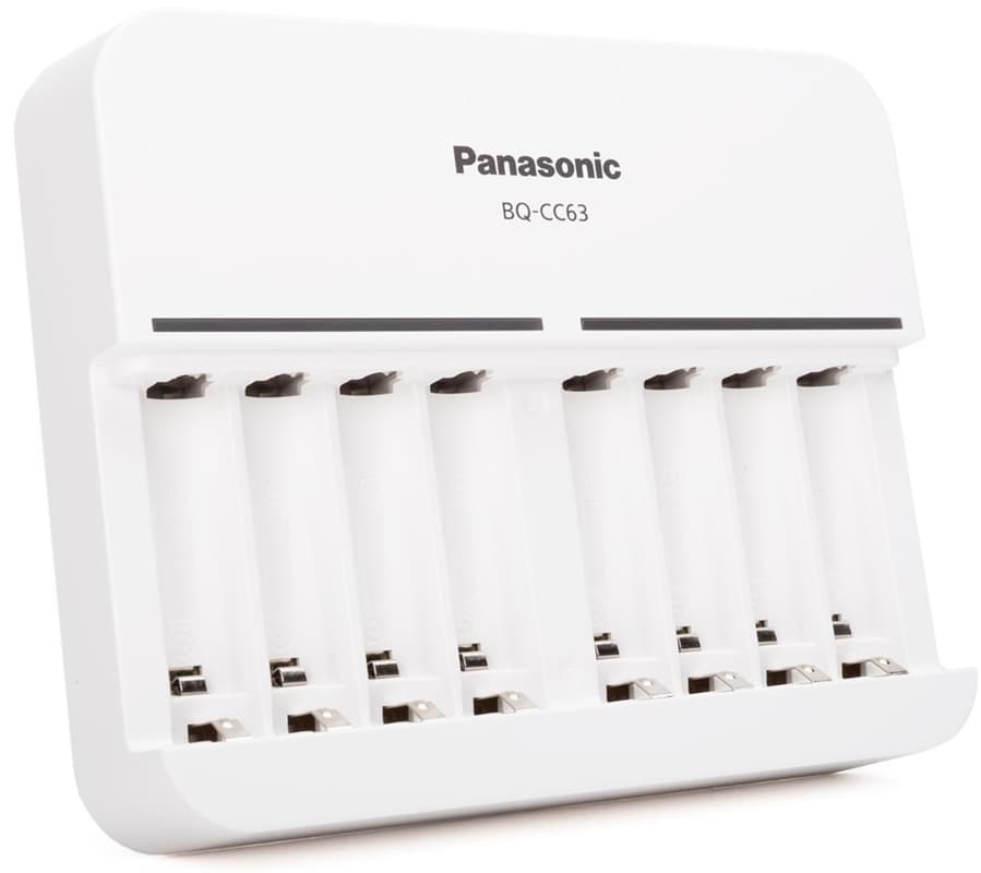 Panasonic charger BQ-CC63 on 8 batteries