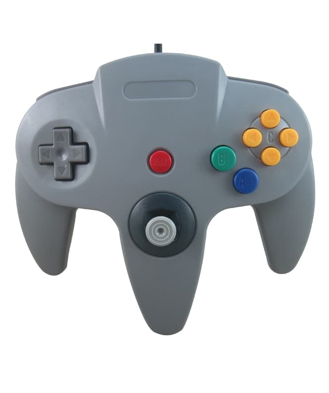 Handkontroll till Nintendo 64 (Grå)