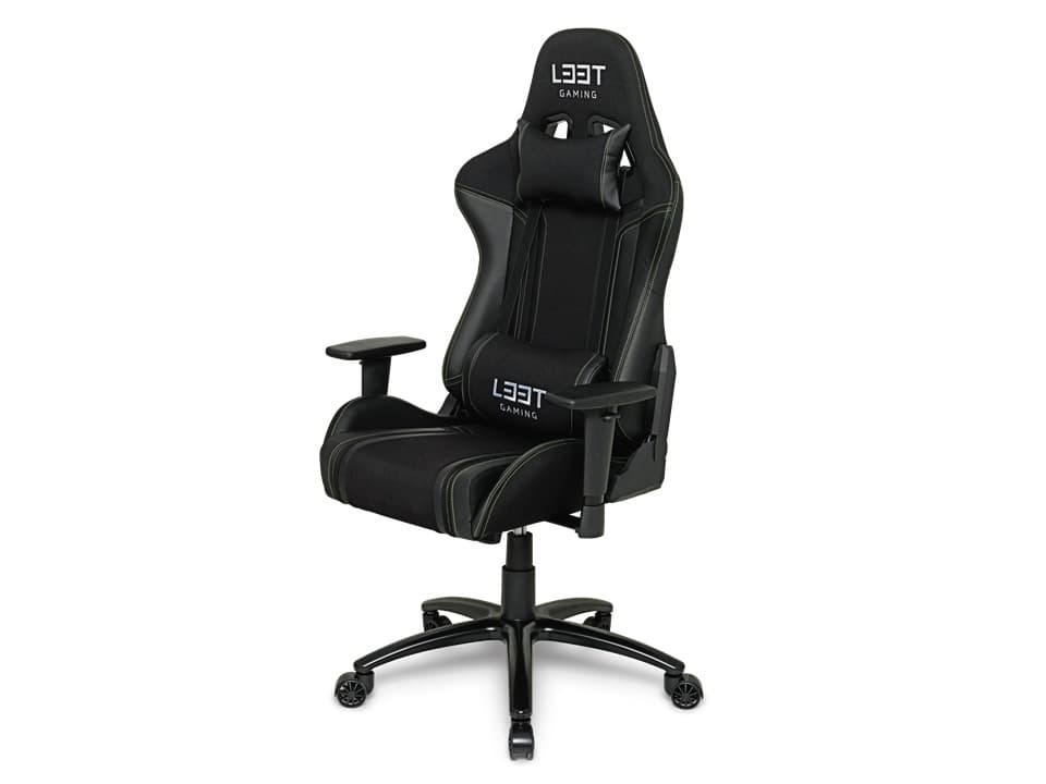 L33T Elite V3 Gaming Chair (Fabric) Green | CDON L33T Hjul 3 Gaming Stol (Svart) Universal 5 stk | Dustin.no