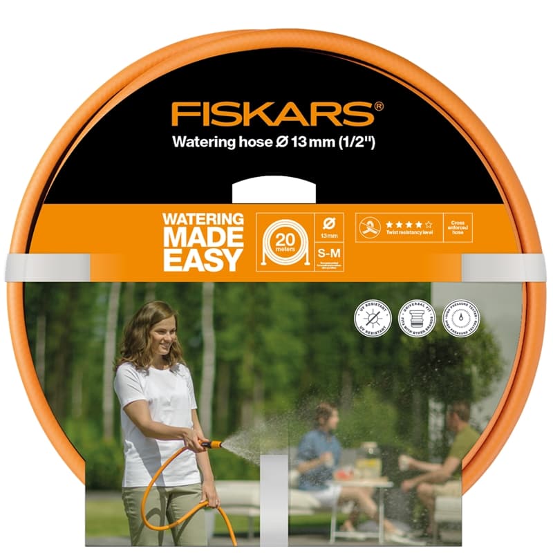Fiskars Vattenslang Q4 20m Ø13mm(1/2")