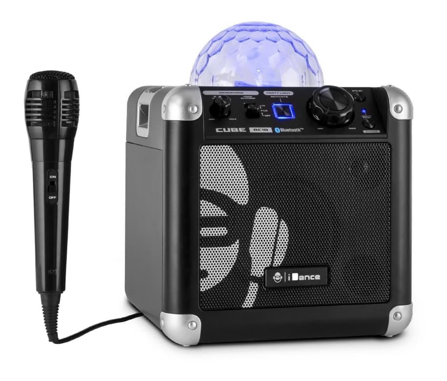 iDance Sing Cube svart