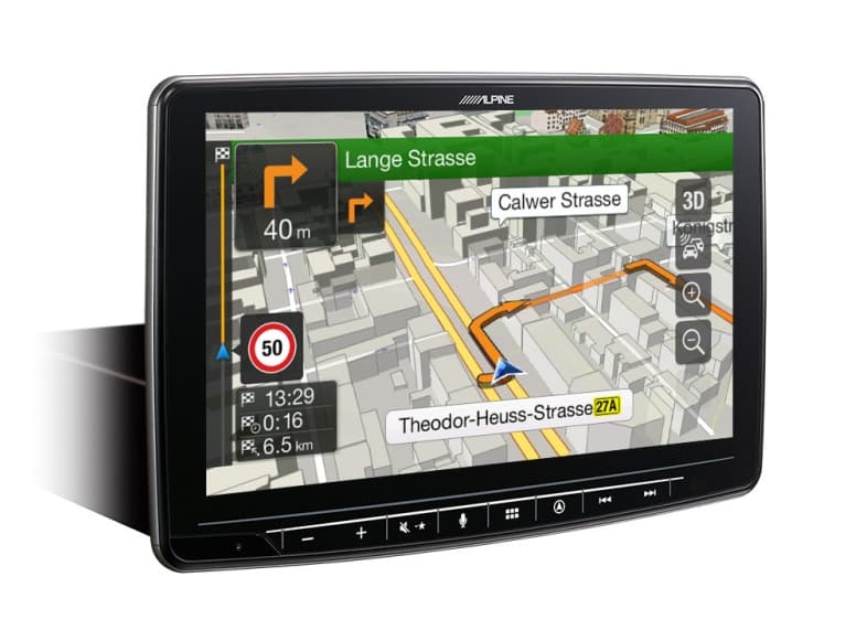 Alpine Multimedia - Alpine 9" Digital Media Station Halo9 with Navi