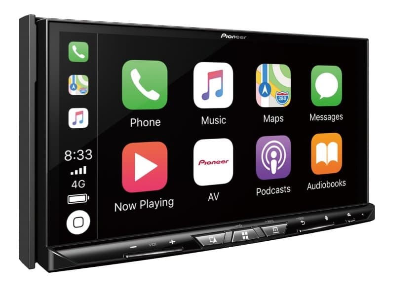 Pioneer - Pioneer 2DIN Navigation med kapacitiv skärm, HDMI