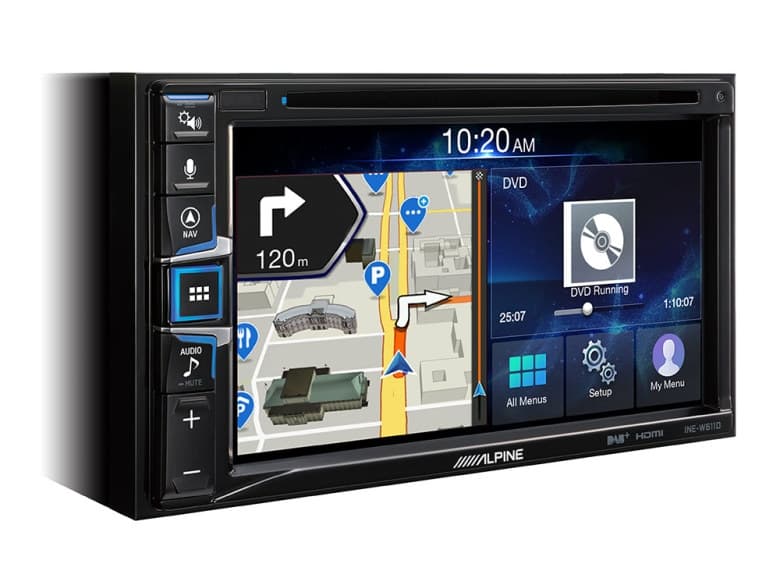 Alpine Navigation System with DVD player (INE-W611D)