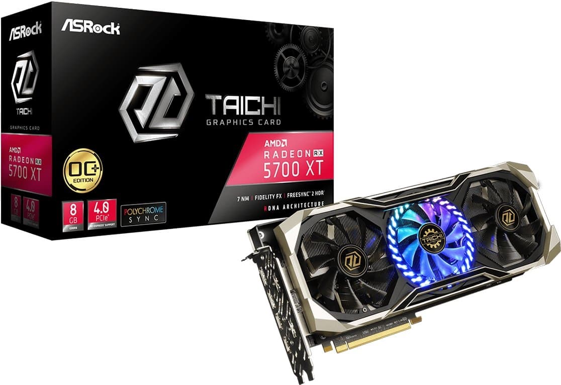 ASRock Radeon RX 5700 XT Taichi X 2xHDMI 4xDP 8GB