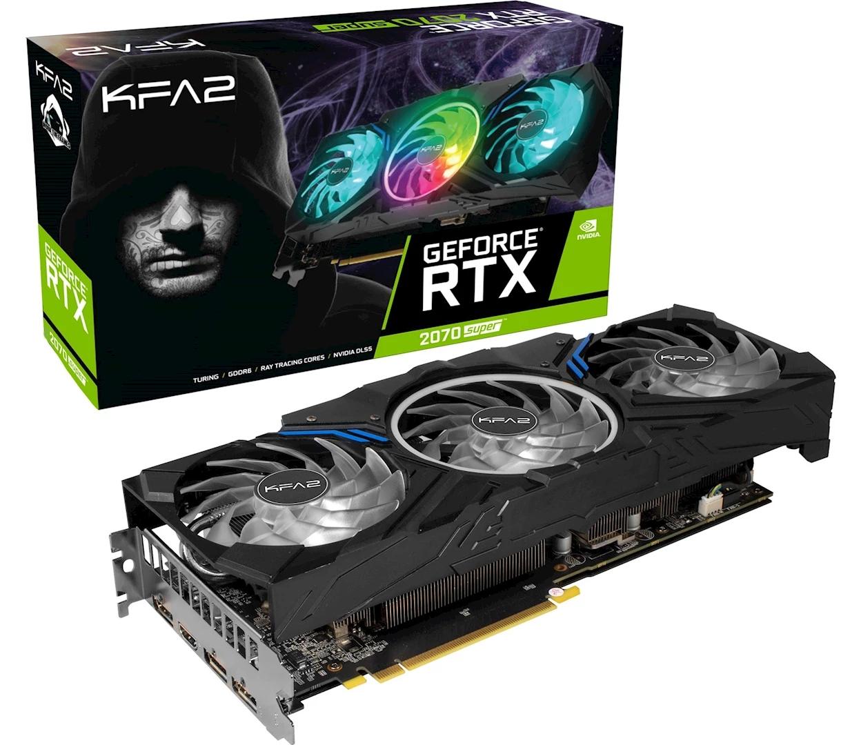 Galax/KFA2 GeForce RTX 2070 Super WTF HDMI 3xDP 8GB