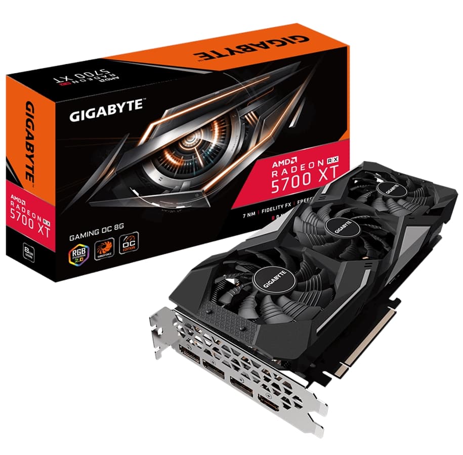Gigabyte Radeon RX 5700 XT Gaming OC HDMI 3xDP 8GB