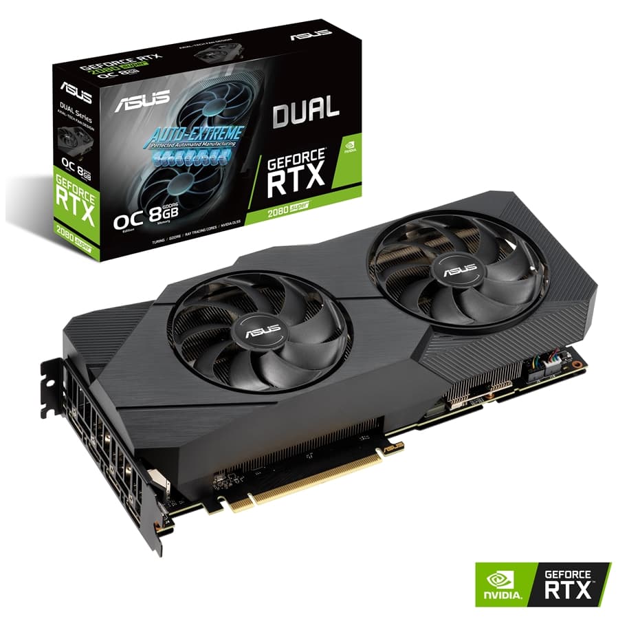 Asus Geforce Rtx 2080 Super Dual Evo Oc V2 Hdmi 3xdp 8gb Cdon